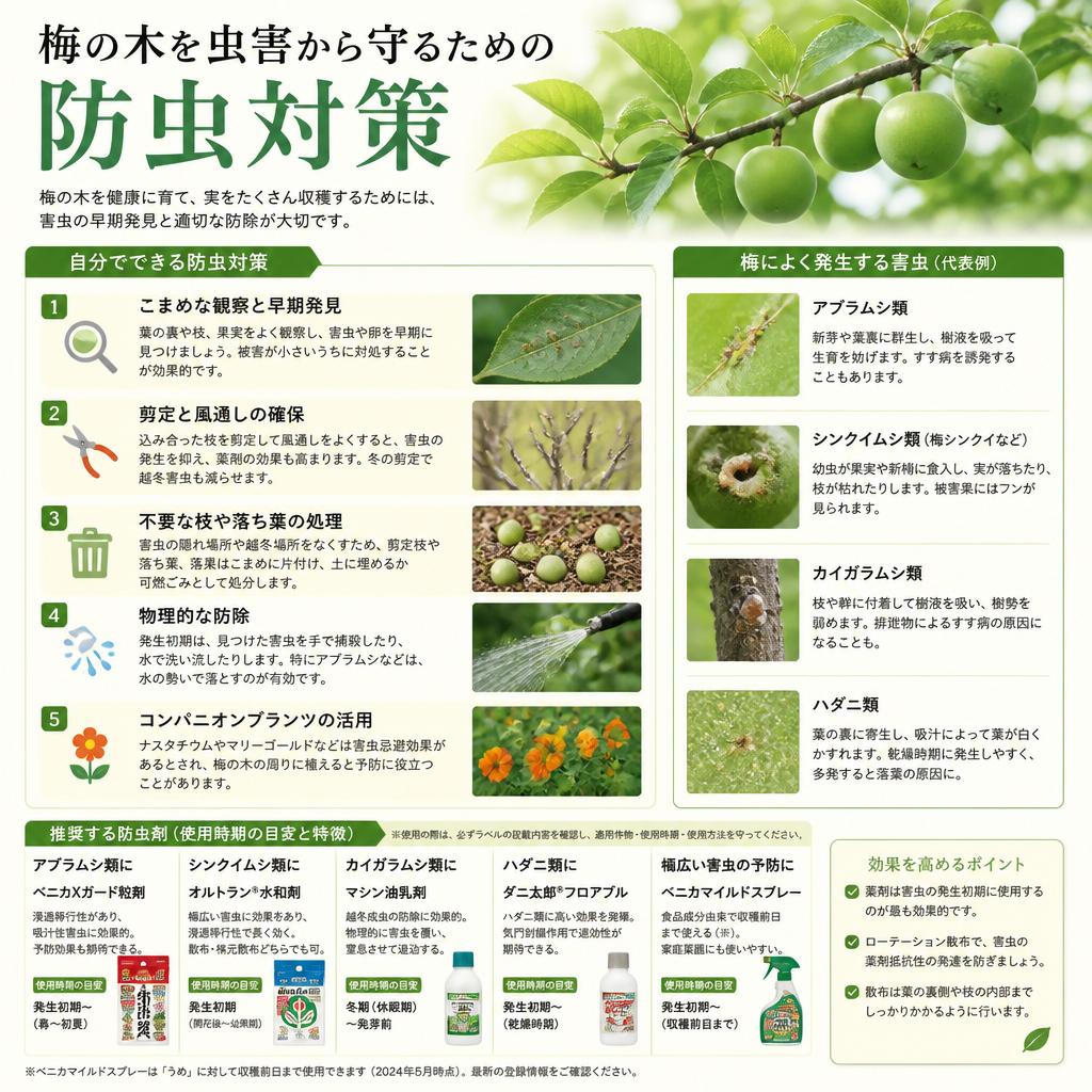 5. 梅の木の防虫対策